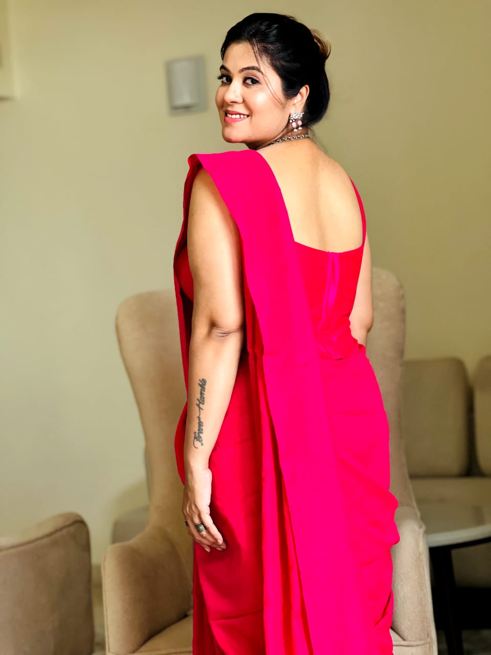 Rangdhaaga Ranipink Cotton Saree by Jagdisha