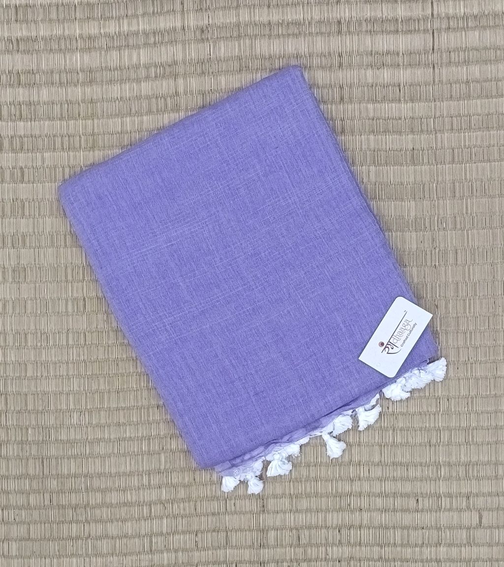 RangDhaaga Lilac Khadi Saree